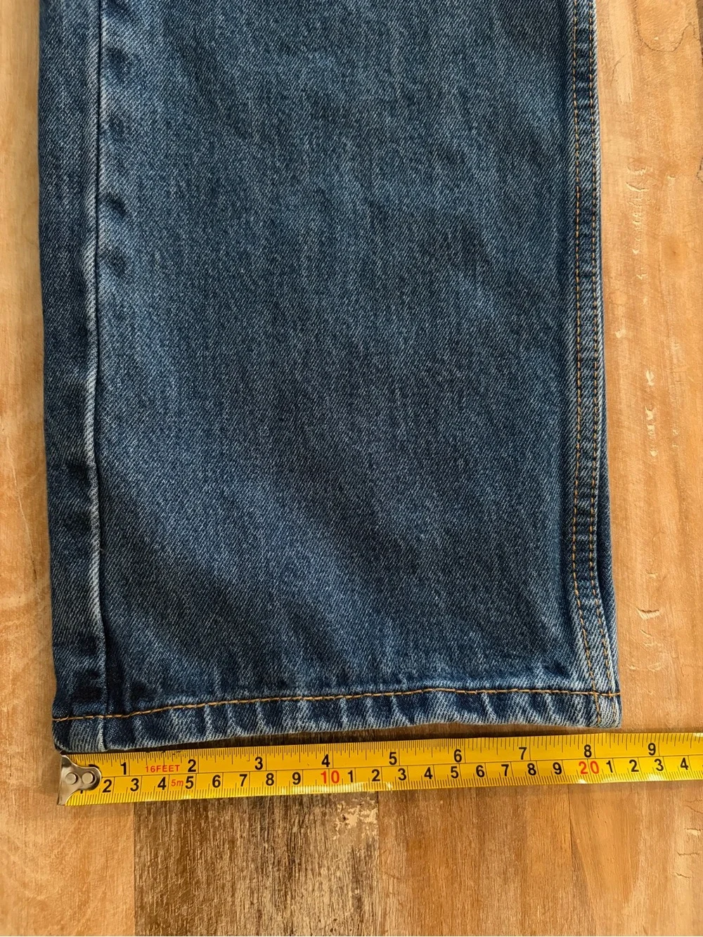 Levi’s 505 Regular Fit Straight Leg Jeans Men’s 36x30 Medium Wash Classic Denim